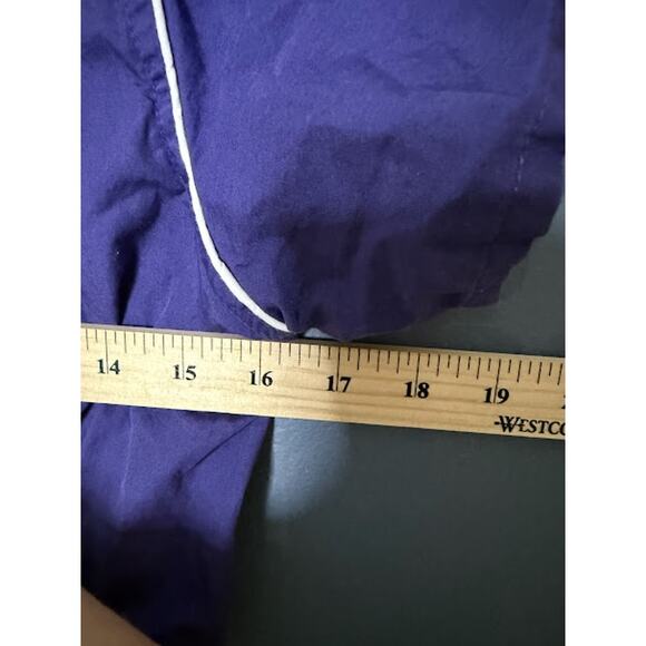 Y2K Big Buttons Dress Baby Doll Embroidered Dress Short Blue and White Sz Large - Picture 5 of 6